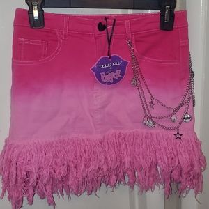 Bratz x Dollskill small denim ombre skirt